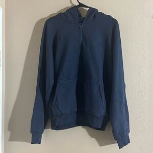 NEW YEEZY GAP UNRELEASED ZIP HOODIE - NAVY - SIZE: M